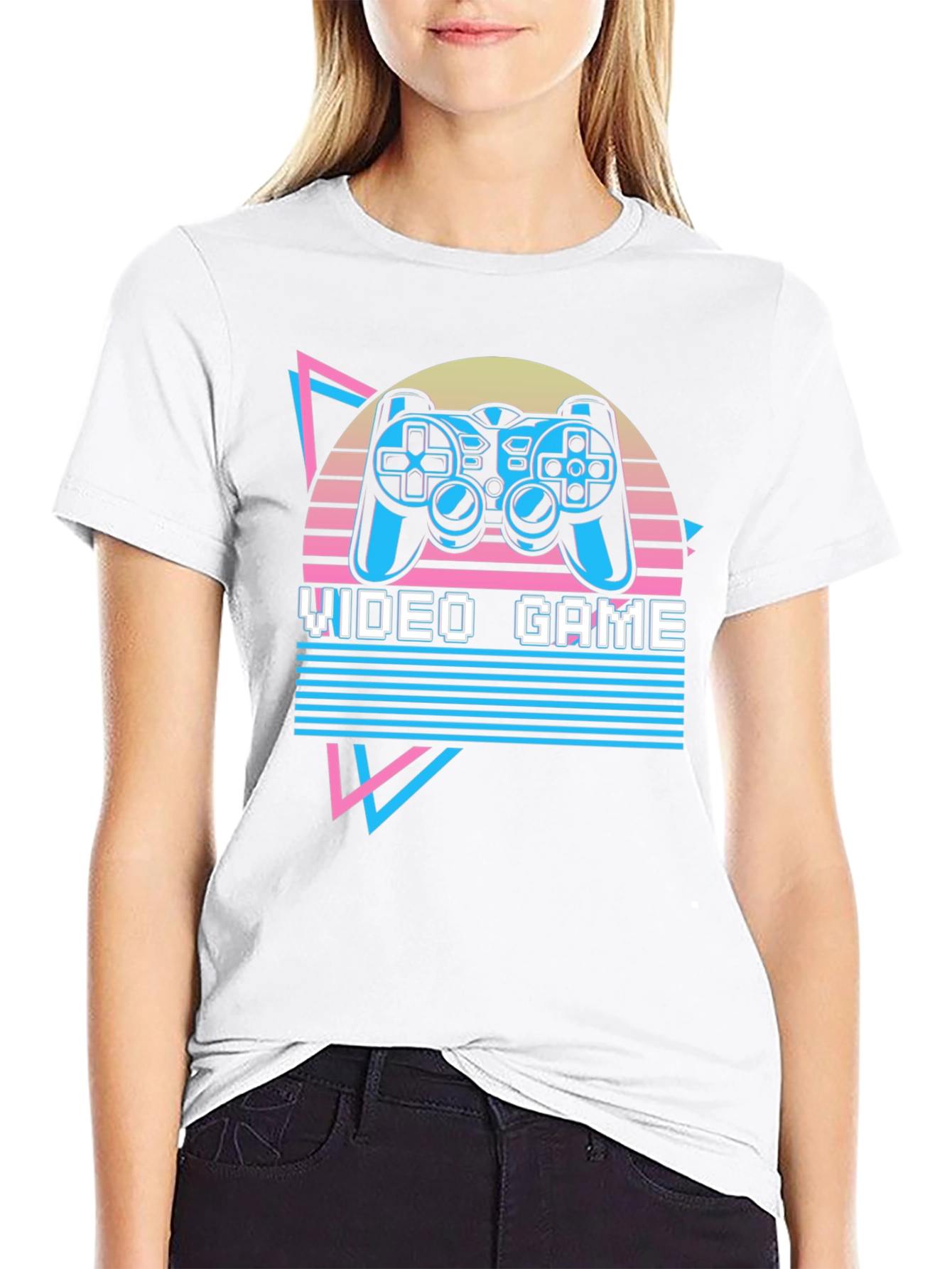 Retro Video Game T-Shirt - 80s Style Graphic Tee