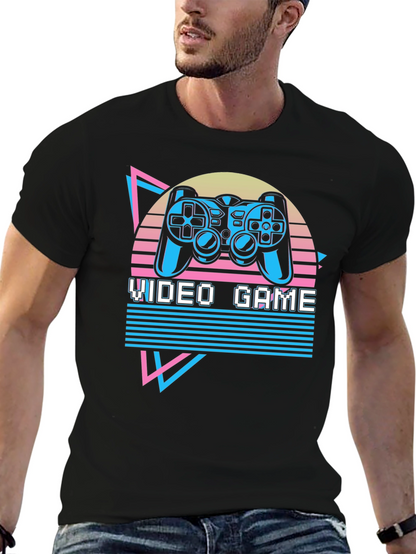 Retro Video Game T-Shirt - 80s Style Graphic Tee