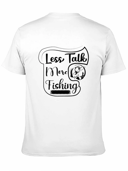 Less Talk More Fishing Graphic Tee