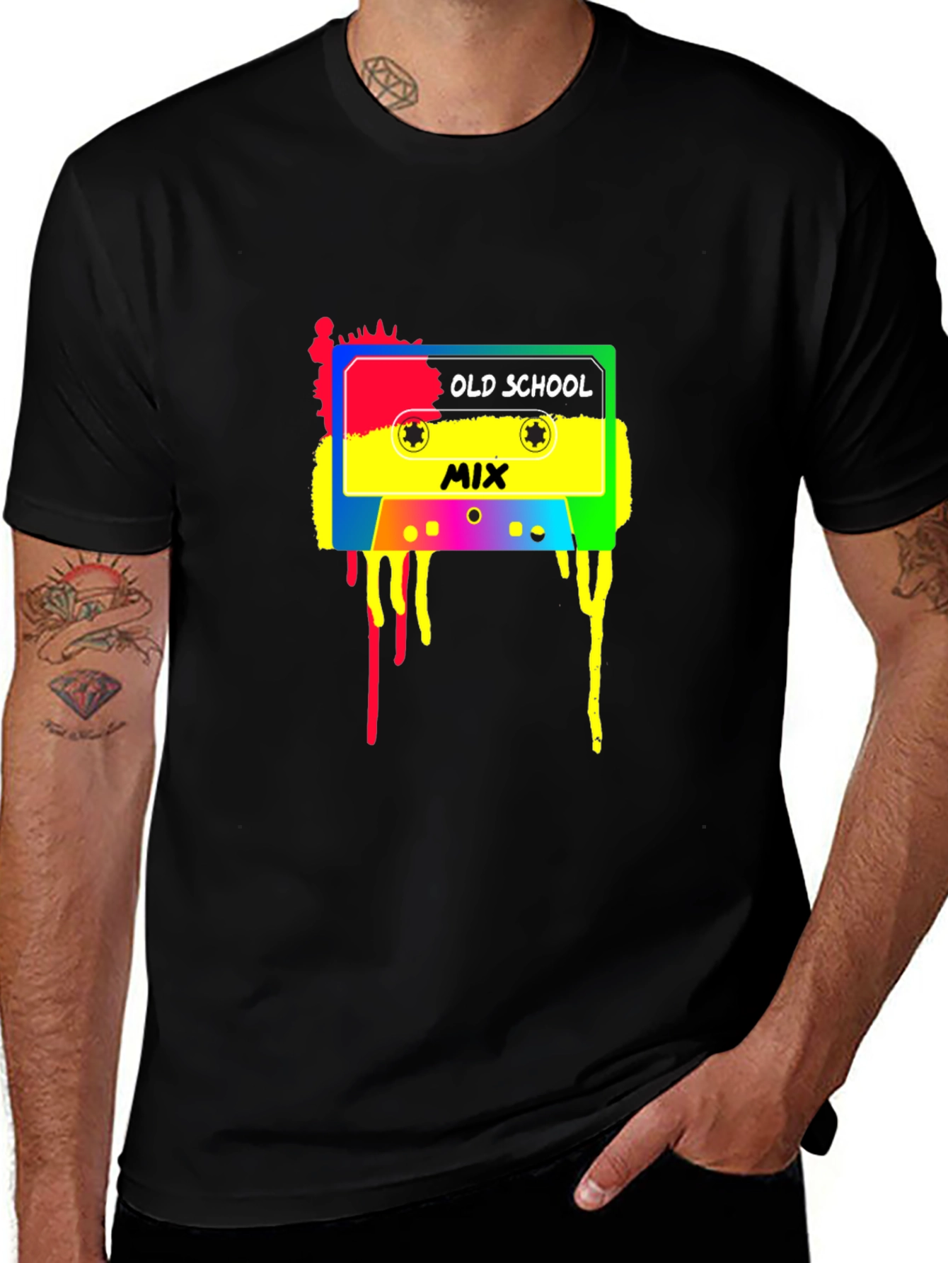 Old School Mix Tape Tee - Retro Style