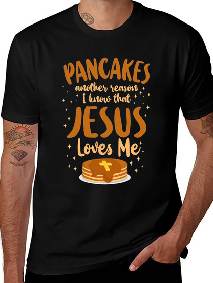 Pancakes & Jesus Graphic T-Shirt