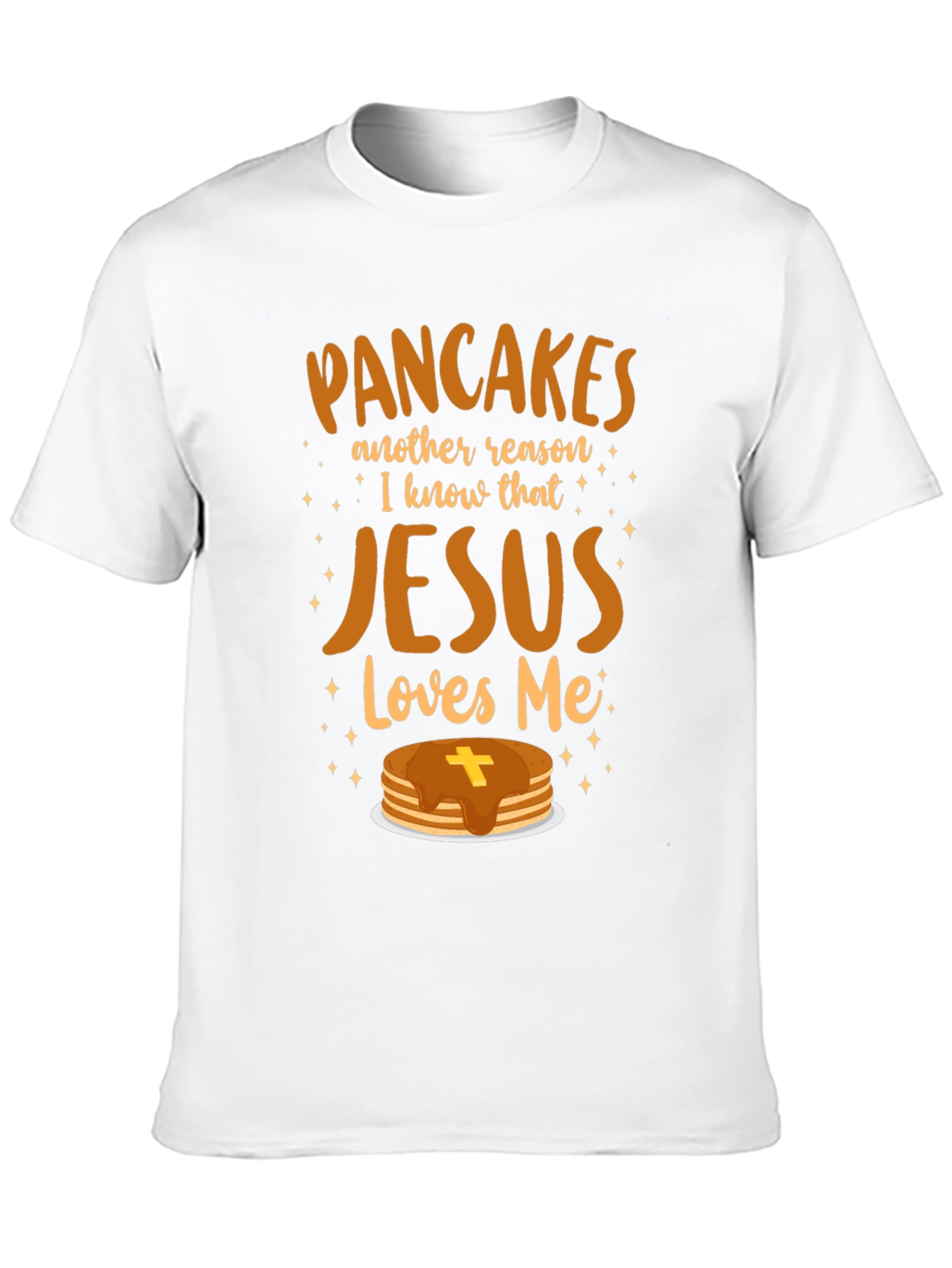 Pancakes & Jesus Graphic T-Shirt
