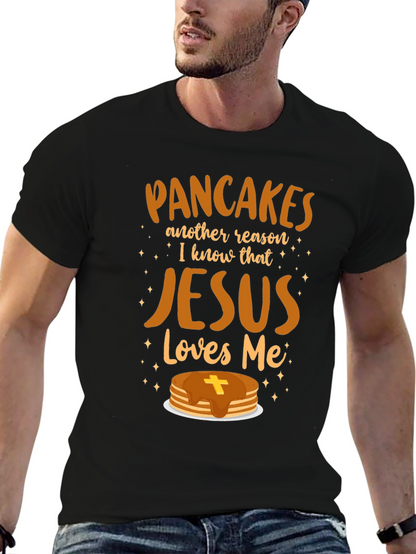 Pancakes & Jesus Graphic T-Shirt