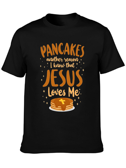 Pancakes & Jesus Graphic T-Shirt