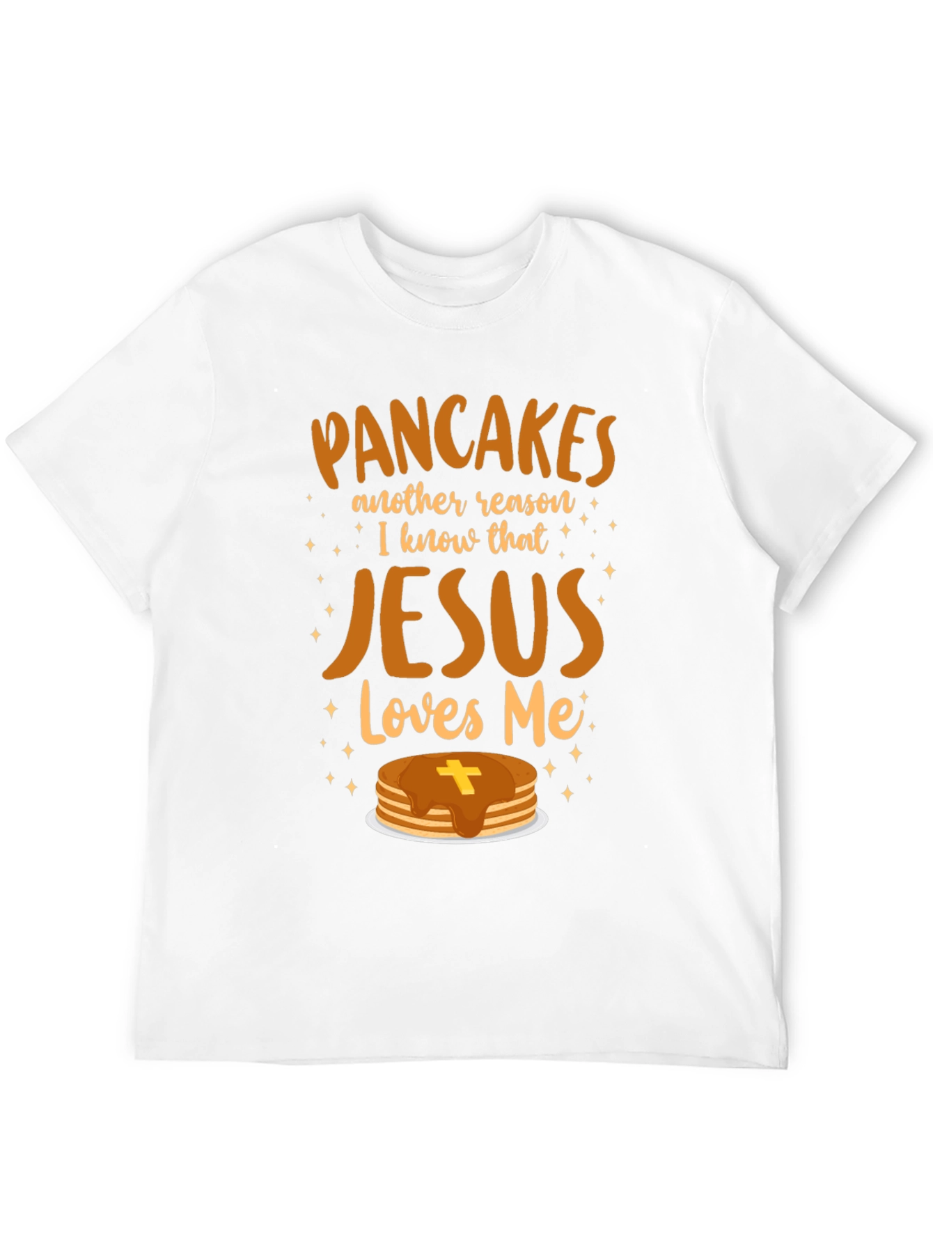 Pancakes & Jesus Graphic T-Shirt