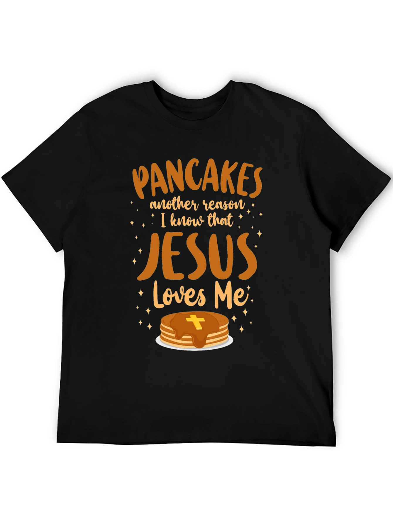 Pancakes & Jesus Graphic T-Shirt