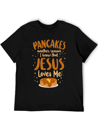 Pancakes & Jesus Graphic T-Shirt