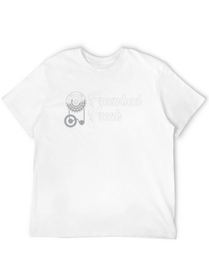 Freewheel Freak Graphic Tee - Black Cotton T-Shirt