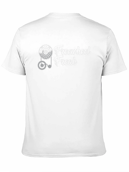 Freewheel Freak Graphic Tee - Black Cotton T-Shirt