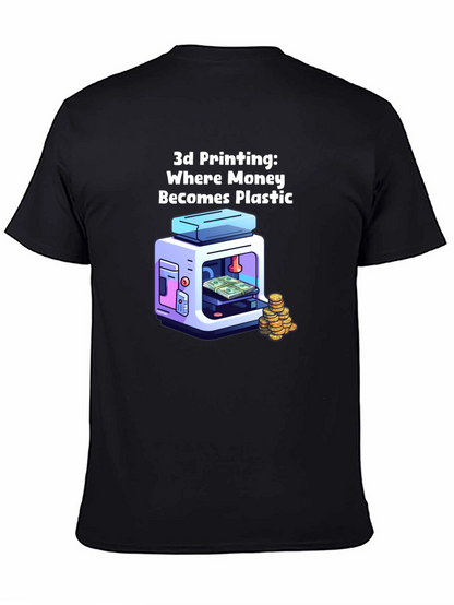 3D Printing Money T-Shirt: Plastic Becomes Money!