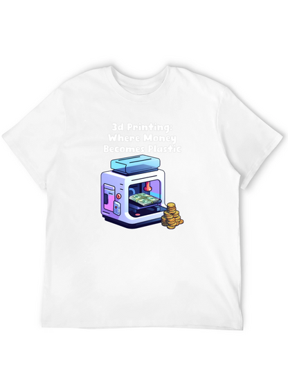 3D Printing Money T-Shirt: Plastic Becomes Money!